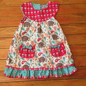 Jelly the Pug Elephant Dress